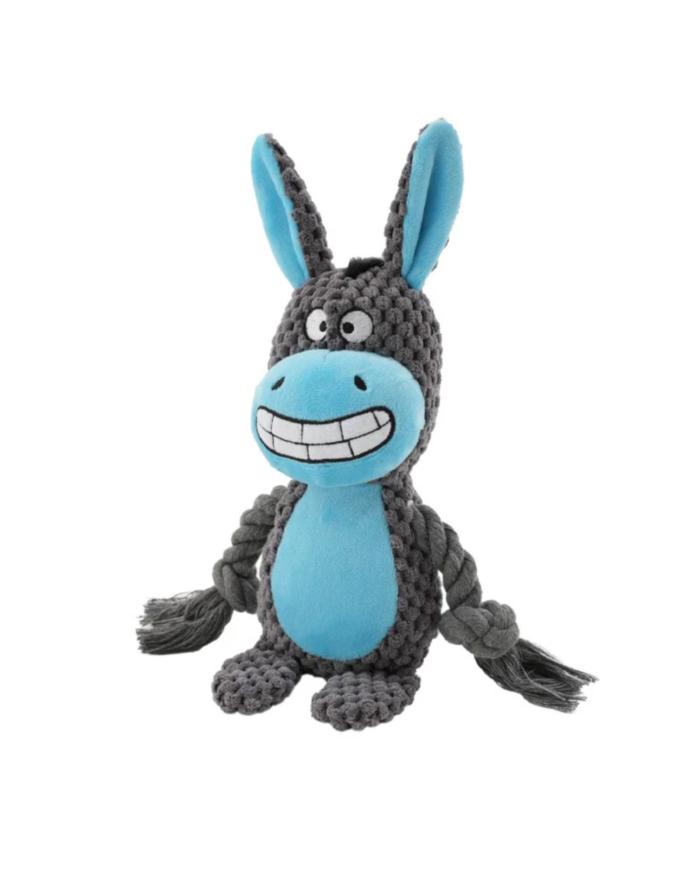 Interactive Plush Rope Dog Toy