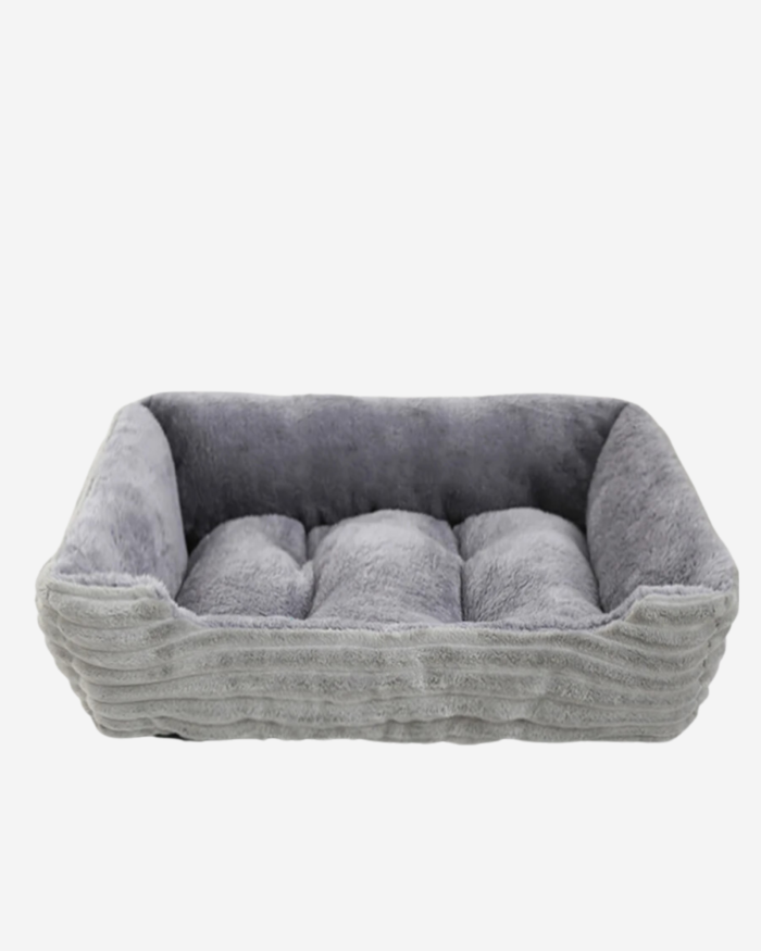 Square Plush Calming Pet Bed