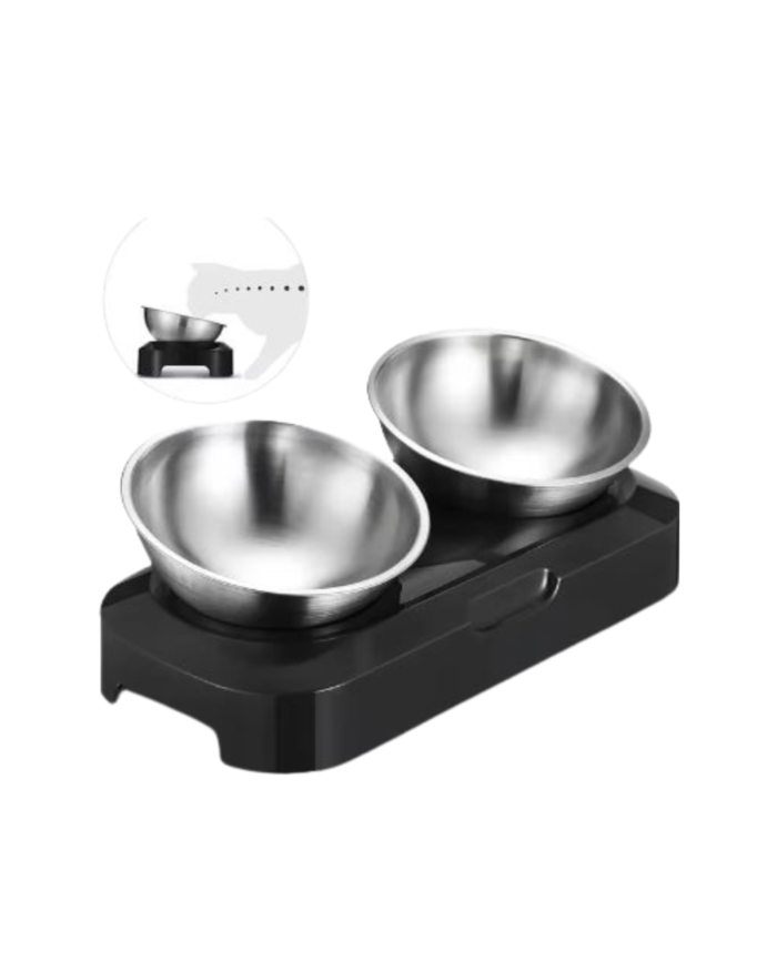 Elevated Spill-Proof Bowl Set